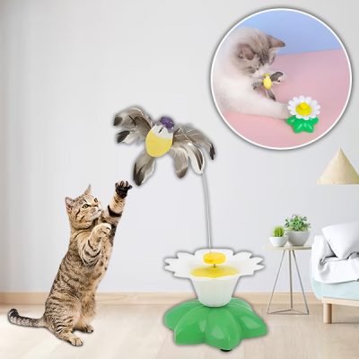 Elektromos  ingerlő macskajáték madár alakban| BIRDIETOY