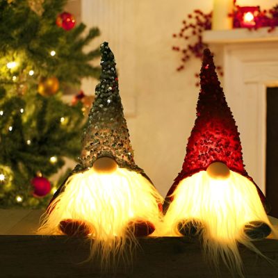 Világító karácsonyi manó | GNOMEK