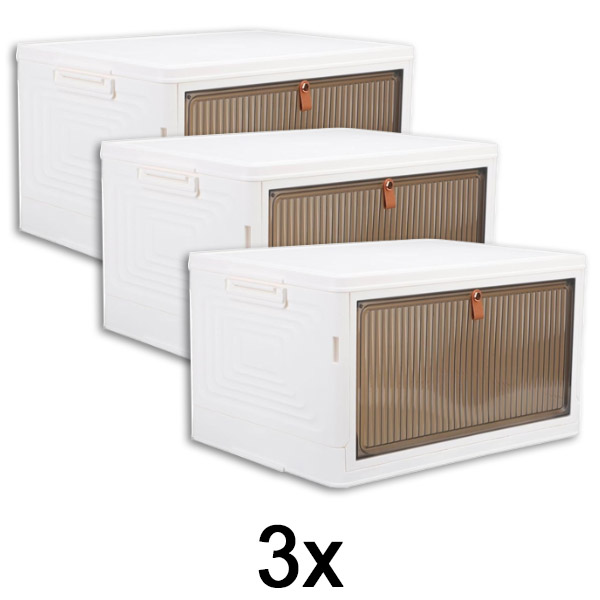 3x Tárolódoboz fedővel | ORGABOX