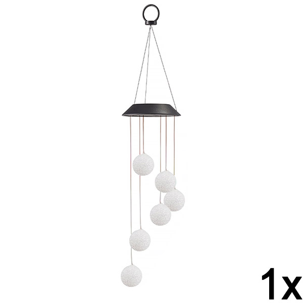 1x Napelemes LED-es függőlámpa | AURAWIND