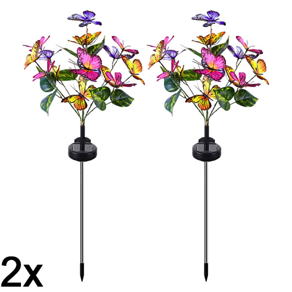 2x Napelemes Kültéri Pillangófények | FLUTIX